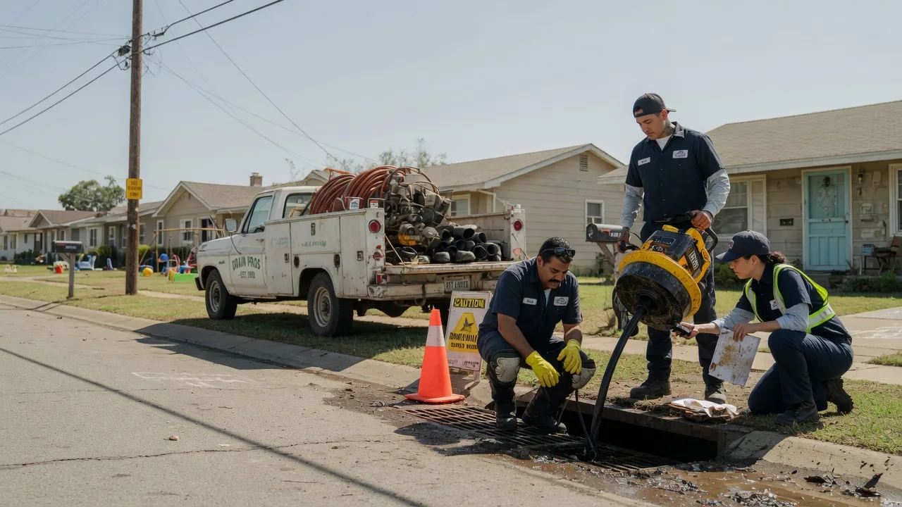 Drain Cleaning in Camp Wood, TX near me